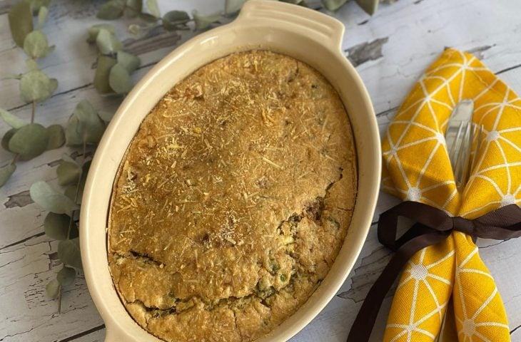 Torta de sardinha tradicional