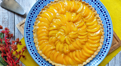 Torta doce com frutas