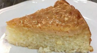 Torta doce de tapioca