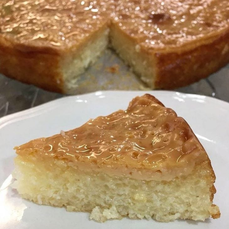 Torta doce de tapioca