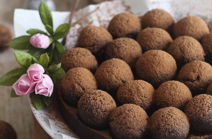 Torta falsa de chocolate