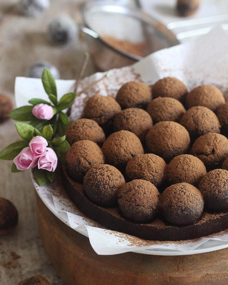 Torta falsa de chocolate