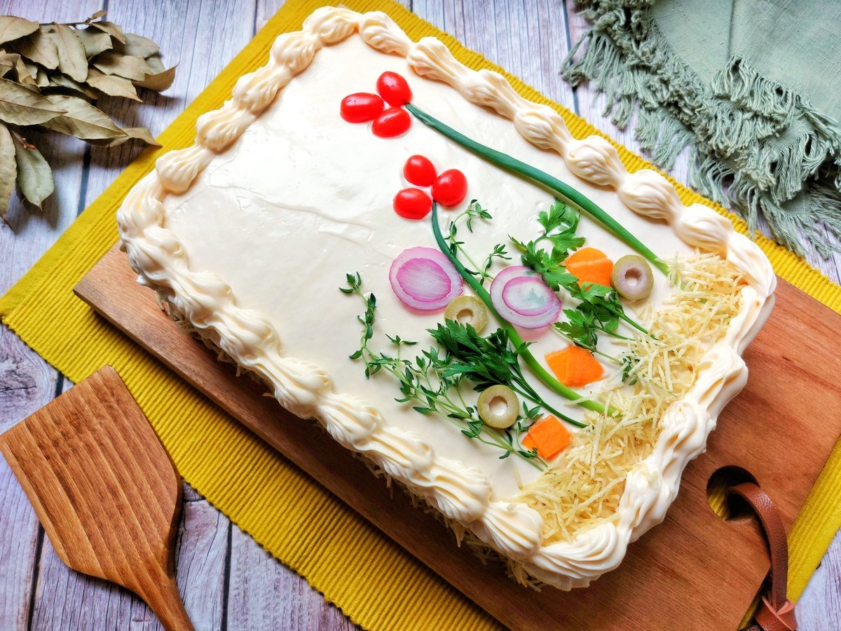 Torta fria de frango