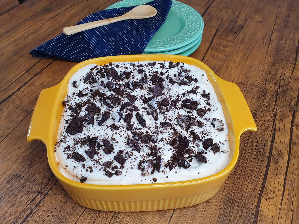 Torta gelada de Oreo fácil