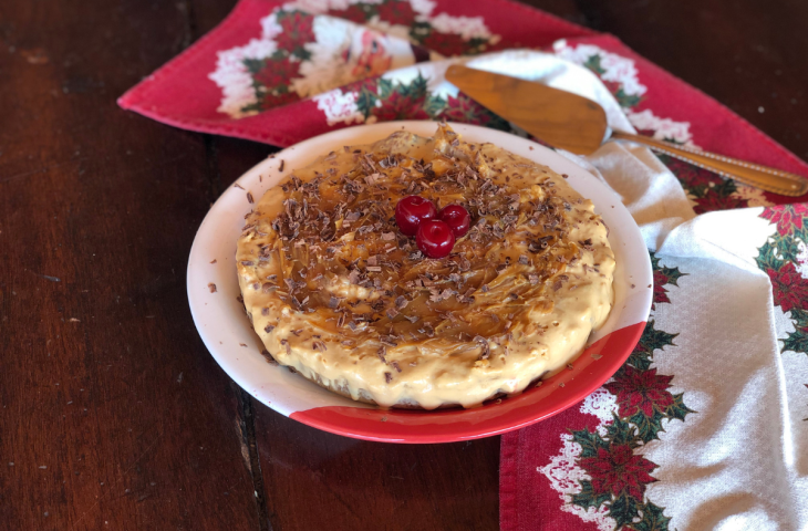 Torta gelada de panetone
