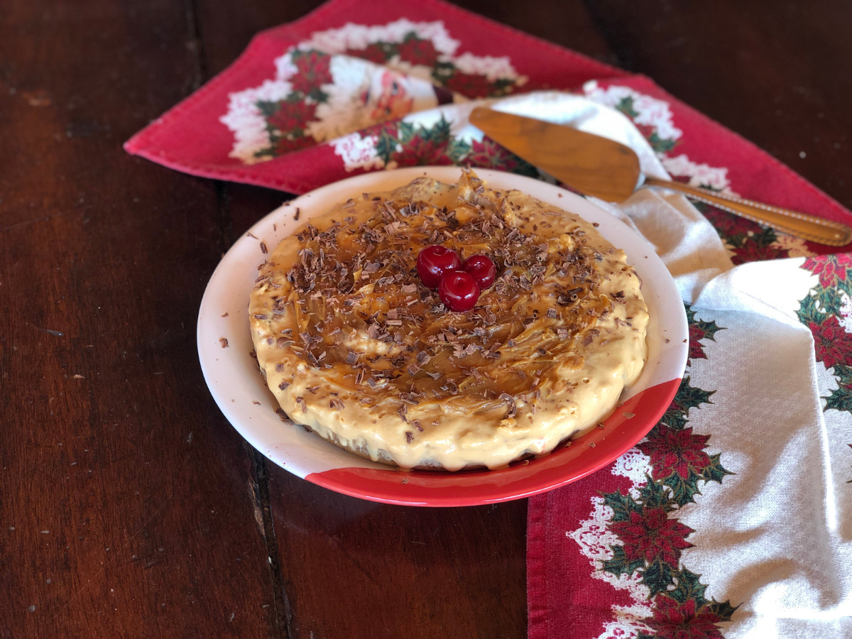 Torta gelada de panetone