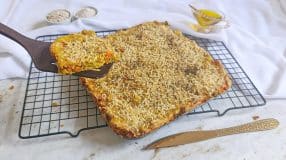 Torta integral de legumes