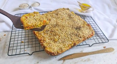 Torta integral de legumes