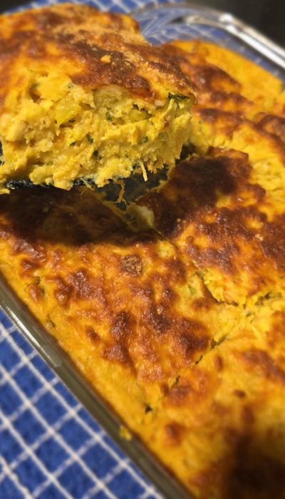 Torta low carb de couve-flor e frango - Foto de usuário
