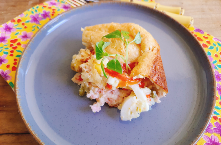 Torta pizza portuguesa fácil
