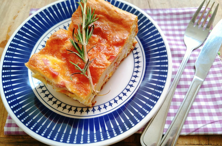 Torta portuguesa de liquidificador