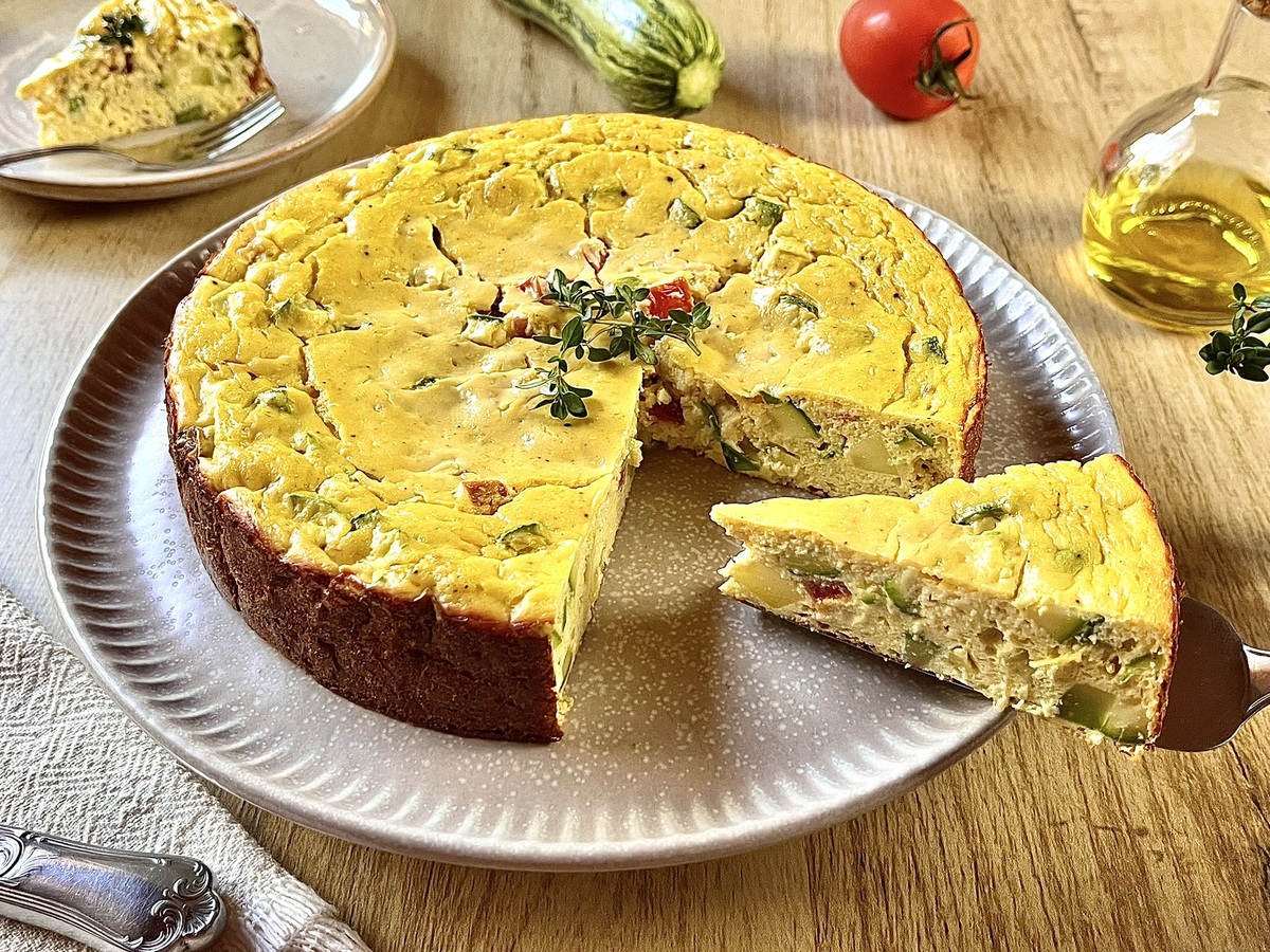 Torta salgada de ricota