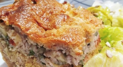 Torta salgada fit