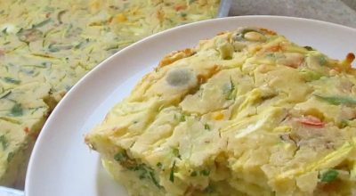 Torta salgada sem glúten