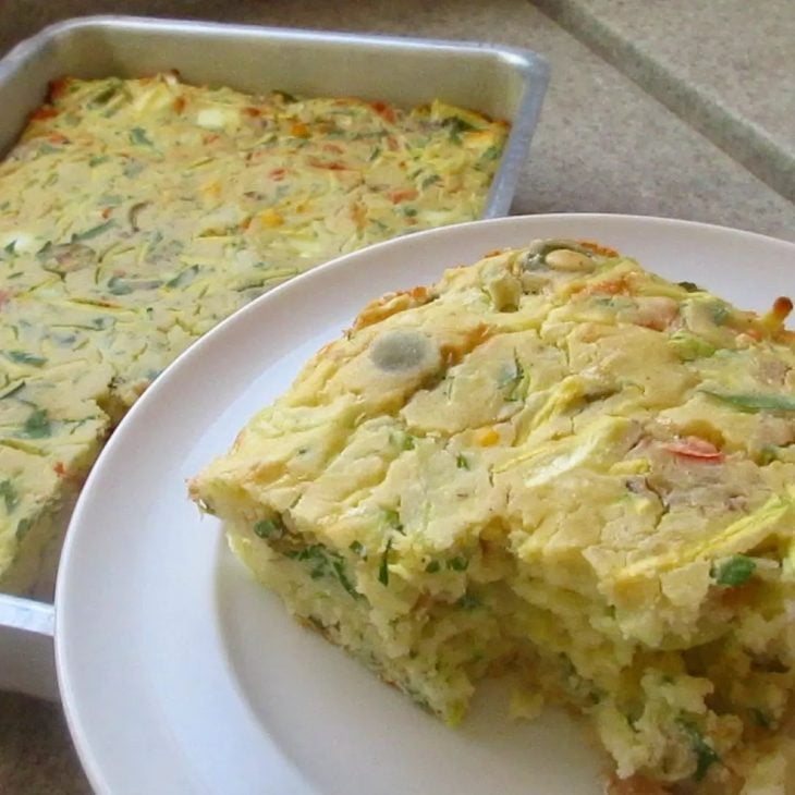 Torta salgada sem glúten