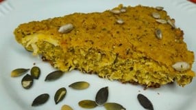 Torta salgada sem glúten e sem lactose