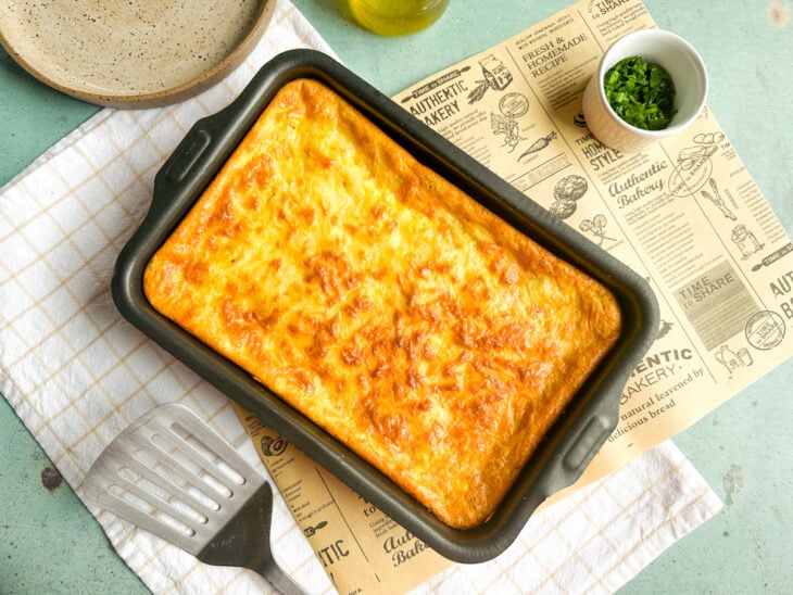 torta pronta e servida.