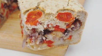Torta vegana de trigo-sarraceno