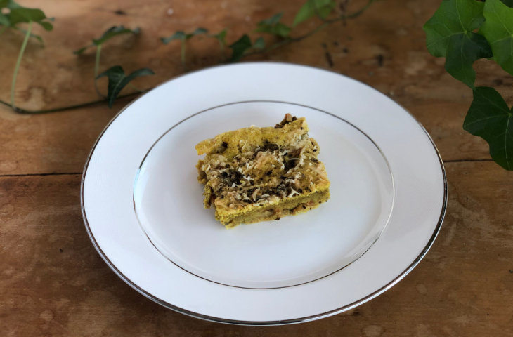 Torta integral de legumes