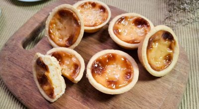 Tortelete de leite condensado na air fryer