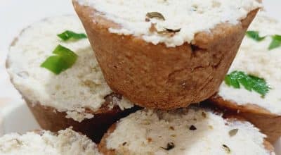 Tortinha integral de ricota