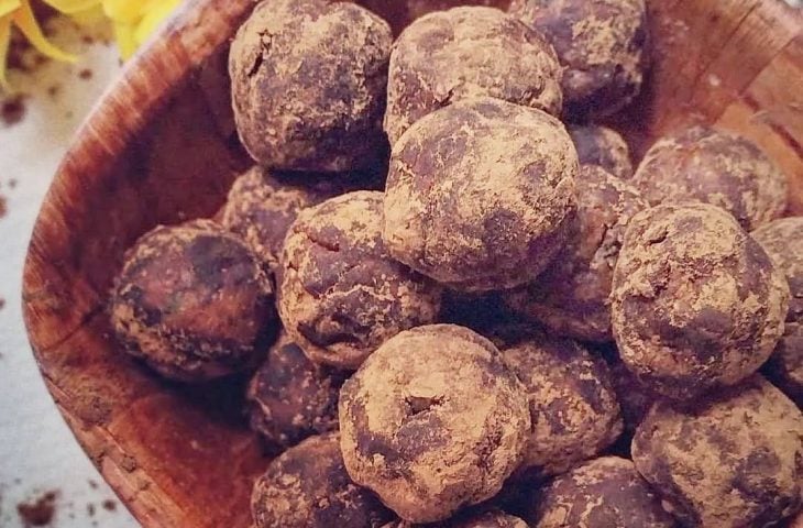 Trufas de tâmaras