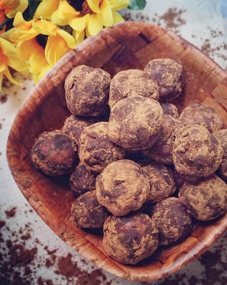 Trufas de tâmaras