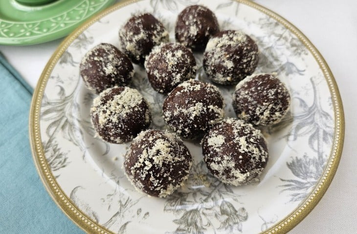 Trufas de cacau fit