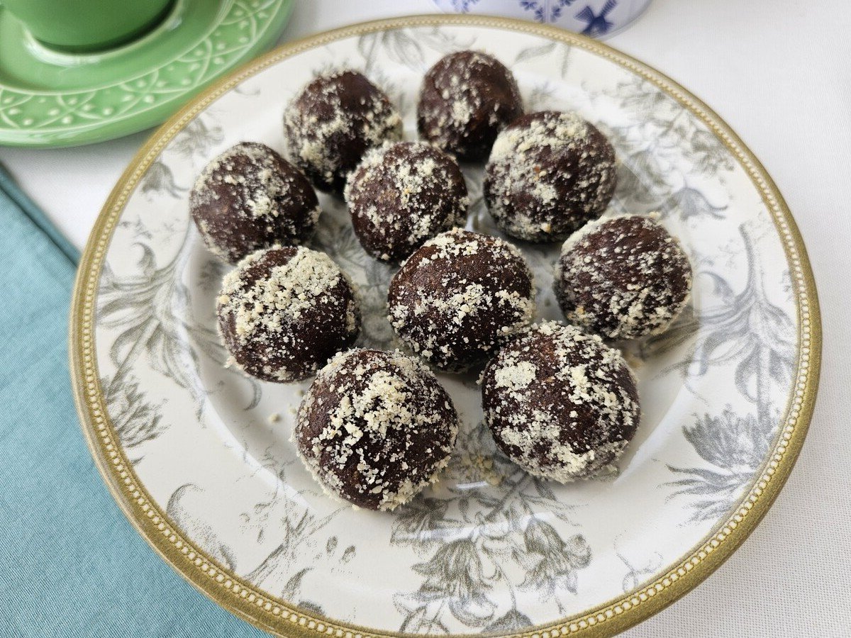 Trufas de cacau fit