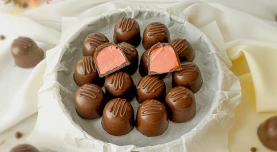 Trufas de morango
