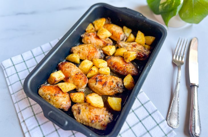 Tulipa de frango assada