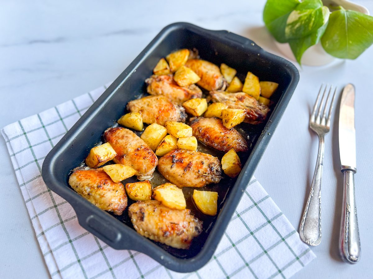 Tulipa de frango assada