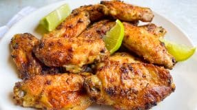 Tulipa de frango na air fryer
