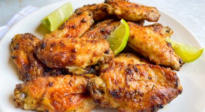 Tulipa de frango na air fryer