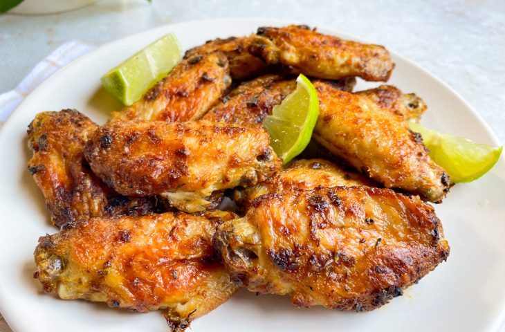 Tulipa de frango na air fryer
