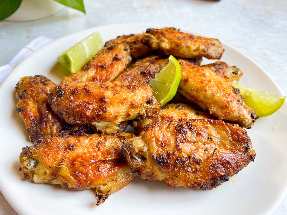Tulipa de frango na air fryer