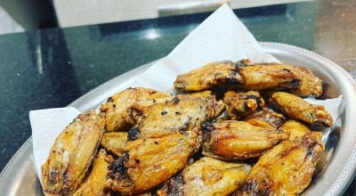 Tulipa de frango na airfryer