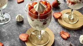 Verrine de morango
