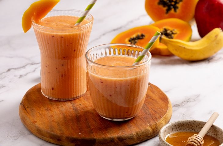 Vitamina de mamão