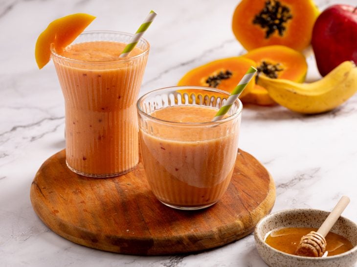 Vitamina de mamão