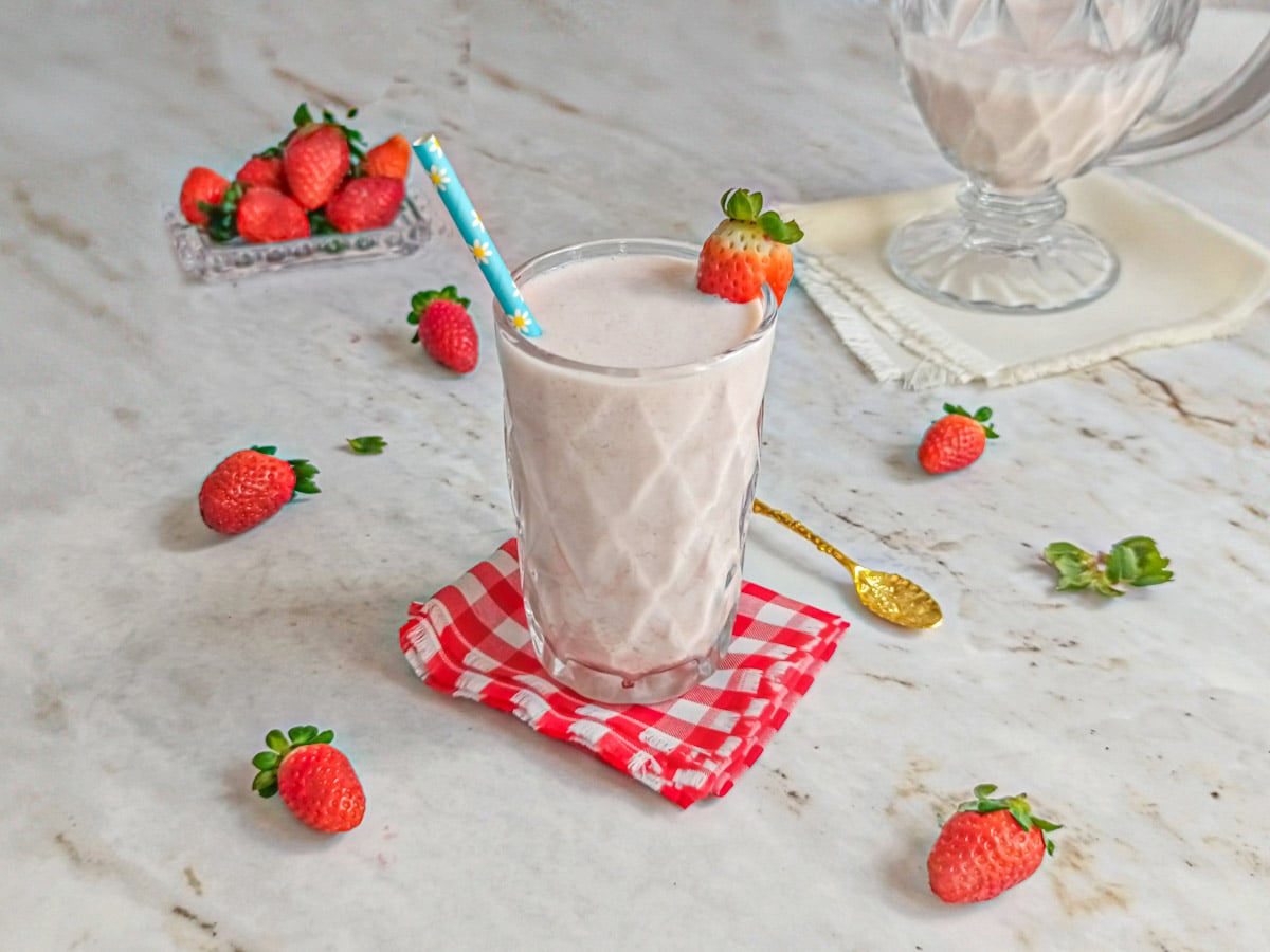 Vitamina de morango