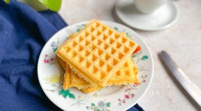 Waffle de tapioca