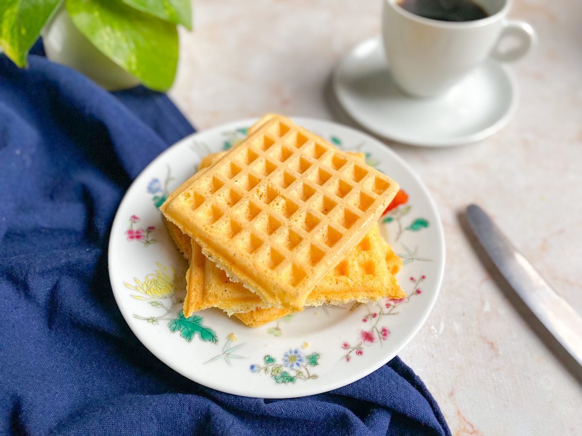 Waffle de tapioca
