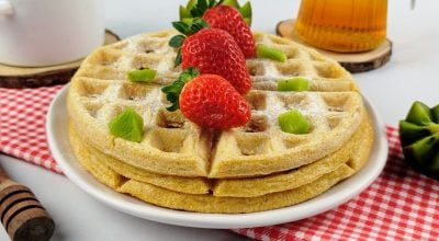 Waffle sem glúten