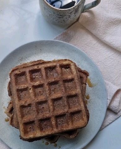 Waffle vegano