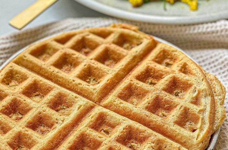 Waffle vegano sem glúten