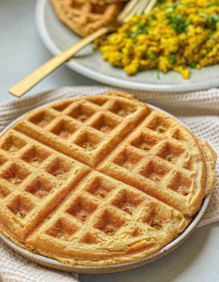 Waffle vegano sem glúten