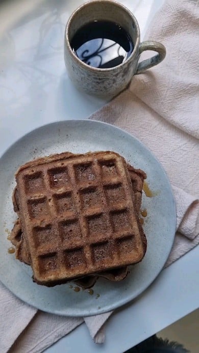 Waffle vegano