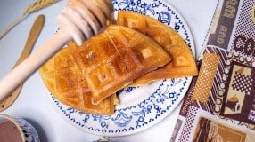 Waffles crocantes