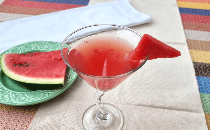 Watermelon martini